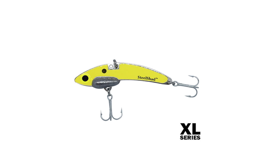 SteelShad XL Bait, 3/4 Oz, Yellow Shad, SSL-10068