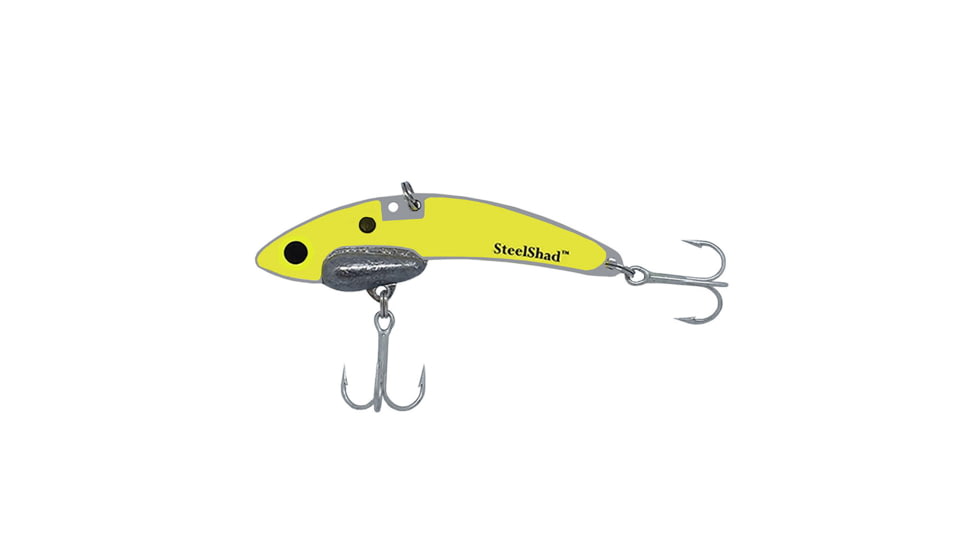SteelShad XL Bait, 3/4 Oz, Yellow Shad, SSL-10068