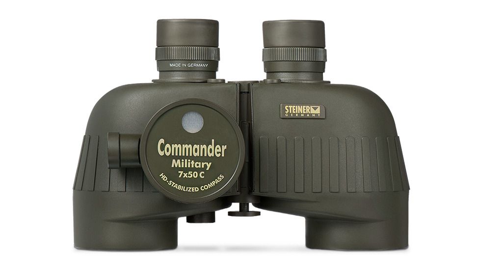 Steiner 7x50 M50rc Commander Military Binoculars with Compass, 2690