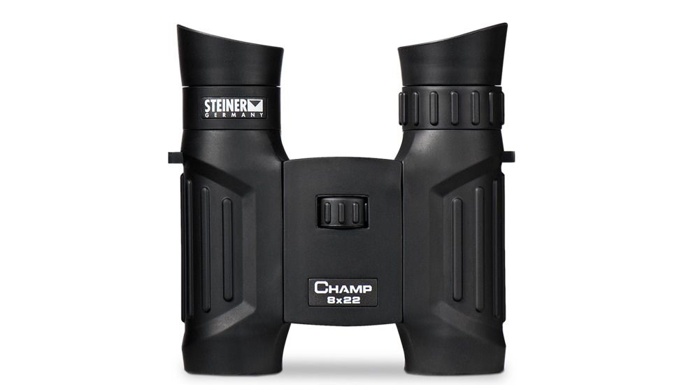 Steiner 8x22 Champ Binoculars Clam Pack, Green 2114
