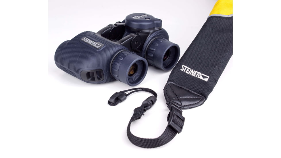 Steiner Float Strap Navigator Open Hinge, Yellow, 7699