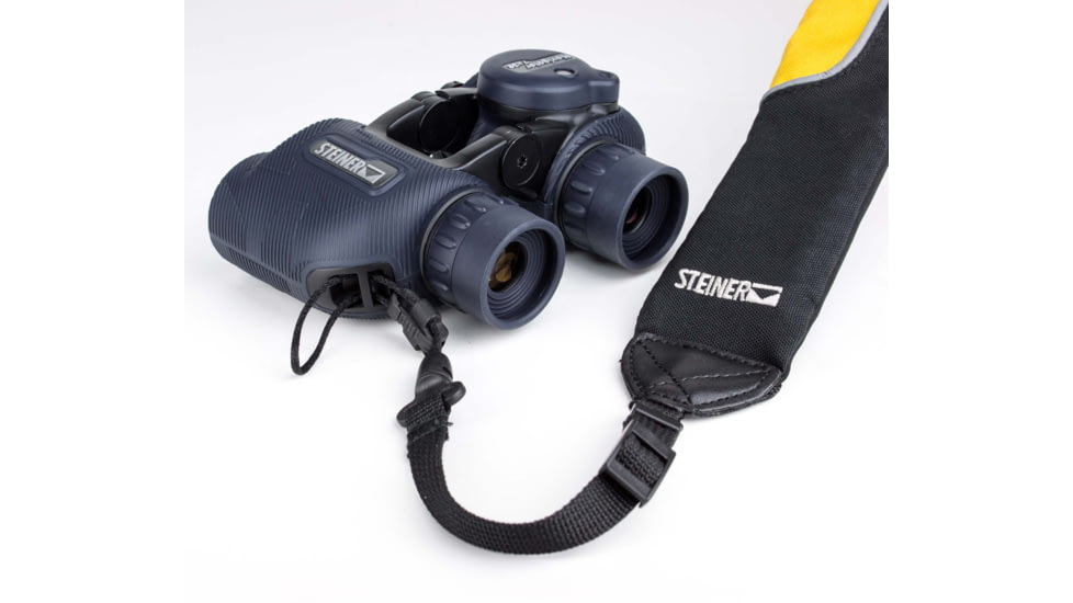 Steiner Float Strap Navigator Open Hinge, Yellow, 7699