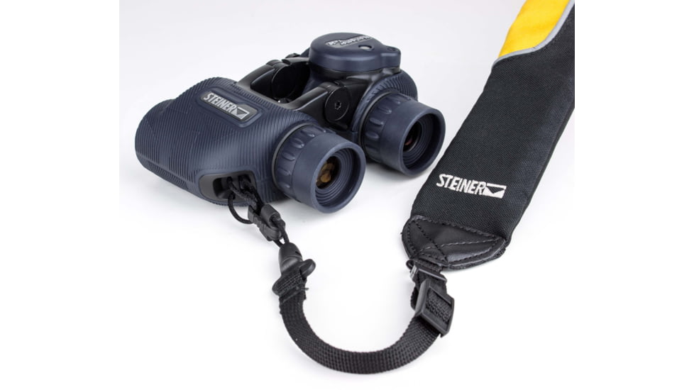 Steiner Float Strap Navigator Open Hinge, Yellow, 7699