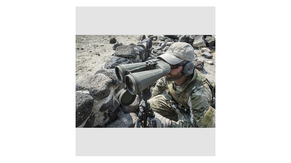 Steiner M2080 20x80 Military Binocular, Olive Drab Green, 2675