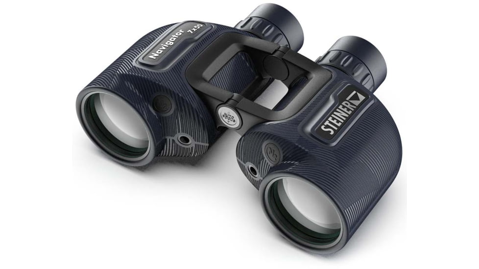 Steiner Navigator 7x50mm Floating Prism System Binoculars, Rubber, Navy Blue, 2342