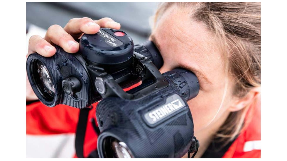 Steiner Navigator 7x50mm Floating Prism System Binoculars, Rubber, Navy Blue, 2342