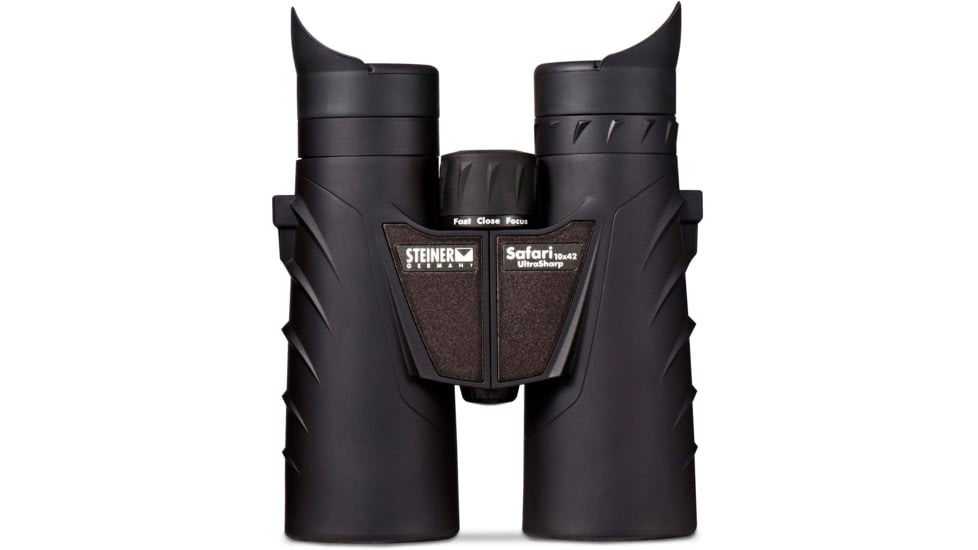 Steiner Safari Ultrasharp 10x42 Roof Prism Binocular, Black, 2218