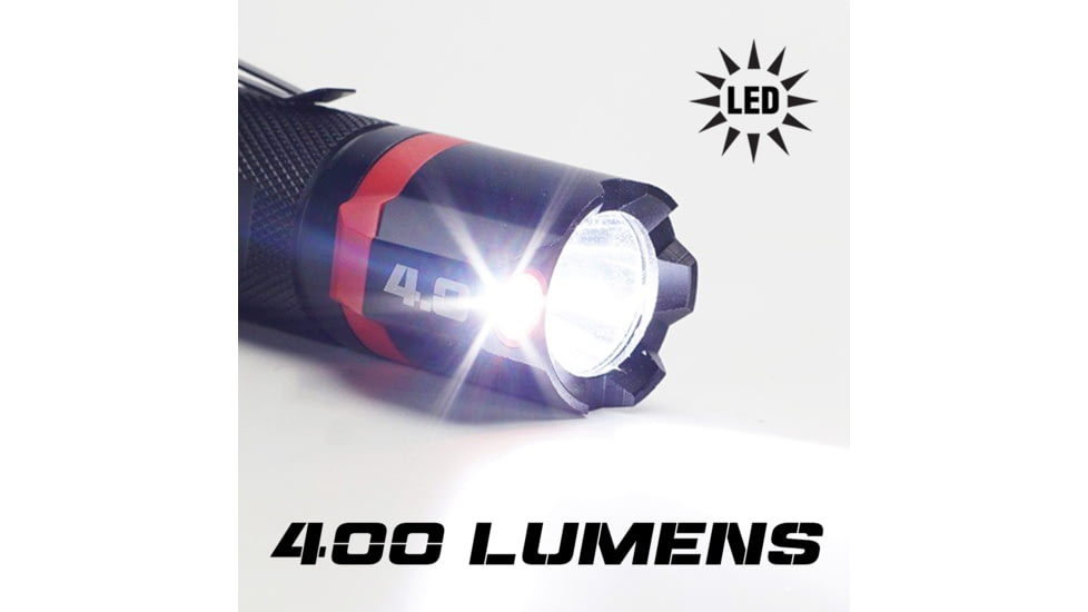 STKR Concepts Bamff 4.0 400 Lumens Dual Cree Led Flshlght W/flood