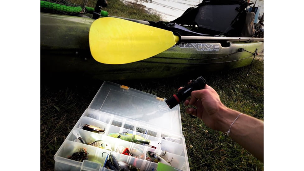 STKR Concepts Bamff 4.0 400 Lumens Dual Cree Led Flshlght W/flood