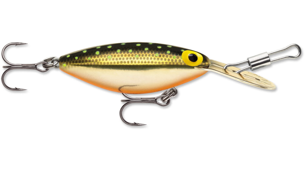 Storm Original Hot N Tot 05 Hard Bait, Metallic Gold Chartreuse Specks, H126
