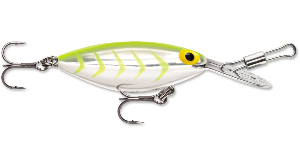 Storm Original Hot N Tot 05 Hard Bait, Metallic Silver / Chartreuse HB, H178