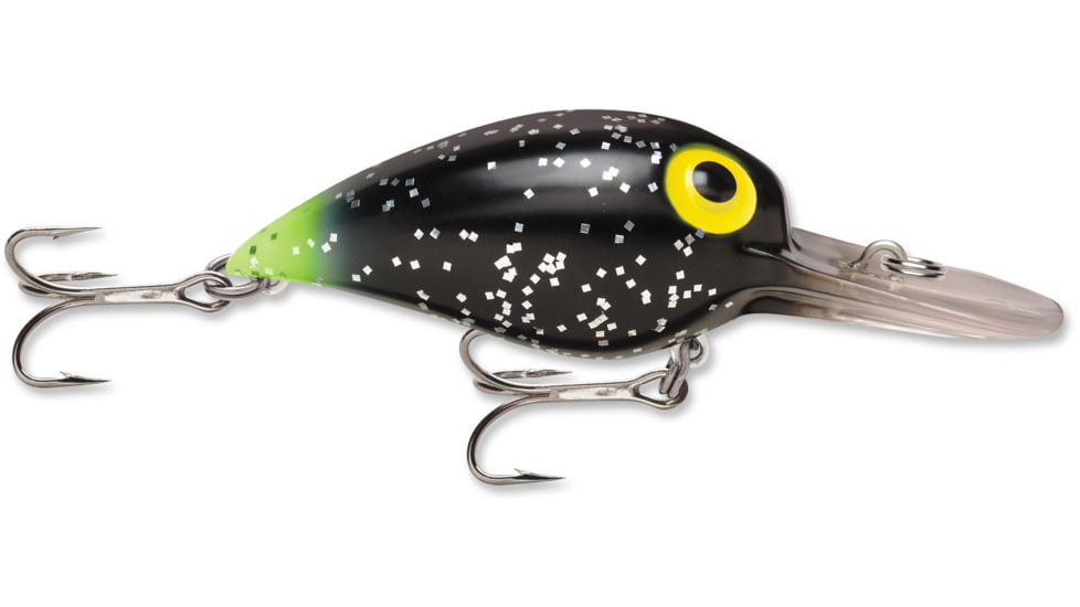Storm Original Mag Wart 07 Hard Bait, Black Glitter / Chartreuse Tail, AVSP60