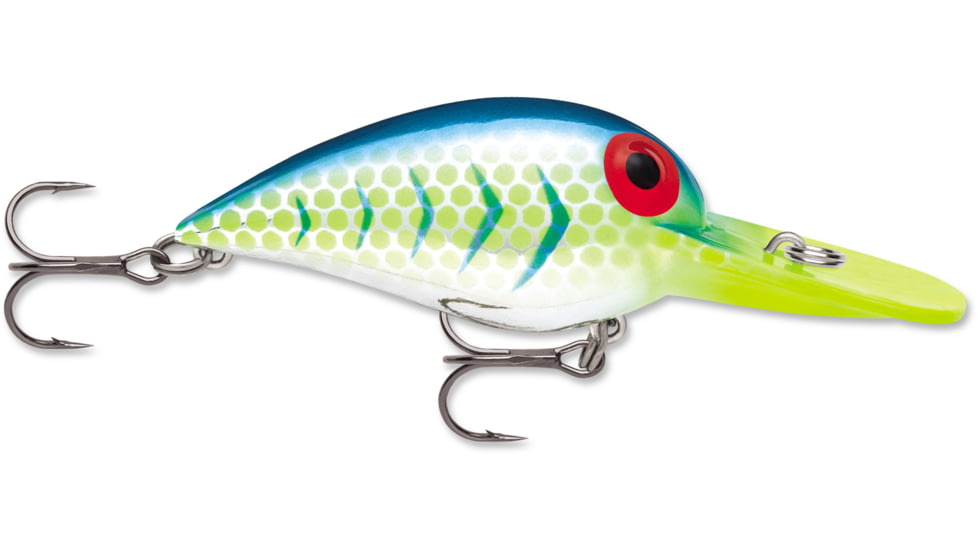 Storm Original Mag Wart Crankbait, Floating, Blazin Blue UV, 2 3/4in, 3/4oz, AV668