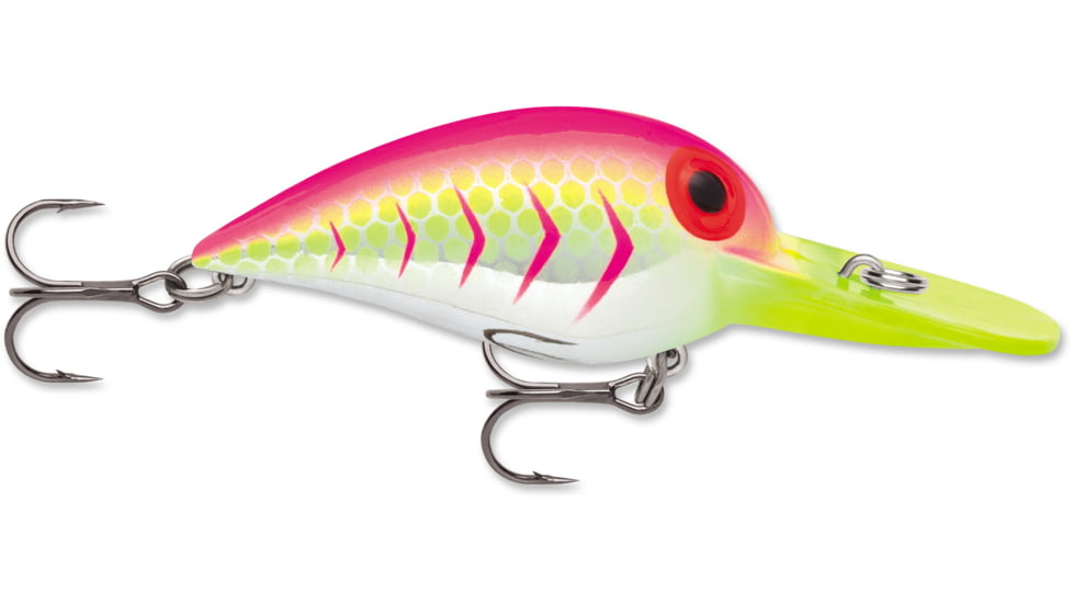 Storm Original Mag Wart Crankbait, Floating, Blazin Pink UV, 2 3/4in, 3/4oz, AV666