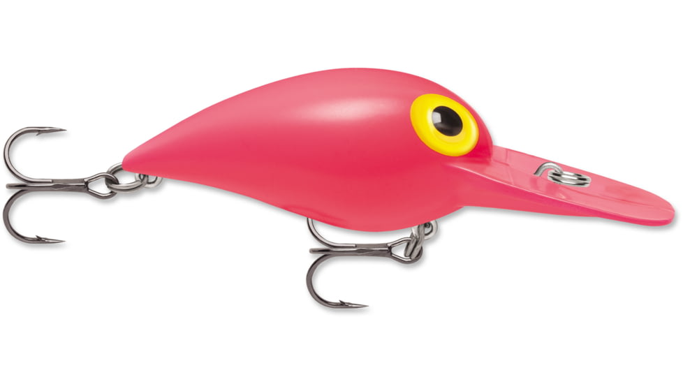Storm Original Mag Wart Crankbait, Floating, Fluorescent Pink, 2 3/4in, 3/4oz, AV95