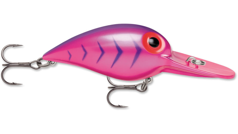 Storm Original Mag Wart Crankbait, Floating, MetallPurpelle/Purpelle Herringbone, 2 3/4in, 3/4oz, AV175
