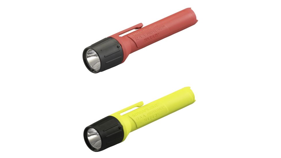 Streamlight 2Aa Propolymer Haz-Lo Atex Rated Flashlight, Orange, Yellow