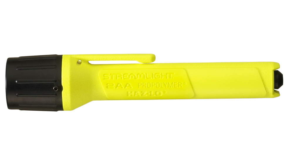 Streamlight 2Aa Propolymer Haz-Lo Flashlight, Inmetro Rated, 65 Lumen White Led, 2 X Aa Battery, Yellow, 67104