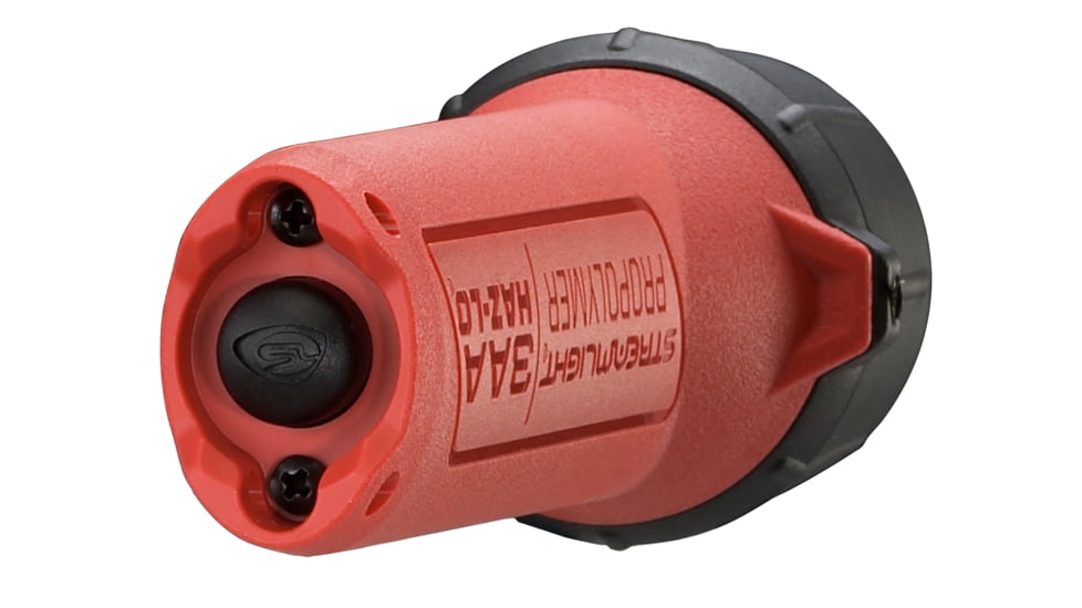 Streamlight 3Aa Propolymer Flashlight, Inmetro Rated, 120 Lumen White Led, 3 X Aa Battery, Blister Pack, Orange, 68727