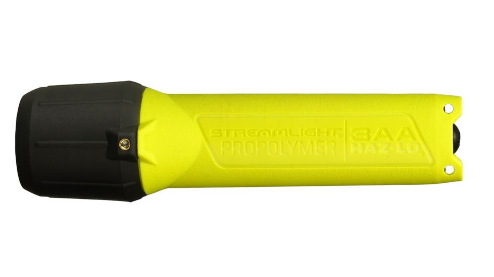 Streamlight 3Aa Propolymer Flashlight, Inmetro Rated, 120 Lumen White Led, 3 X Aa Battery, Blister Pack, Yellow, 68726