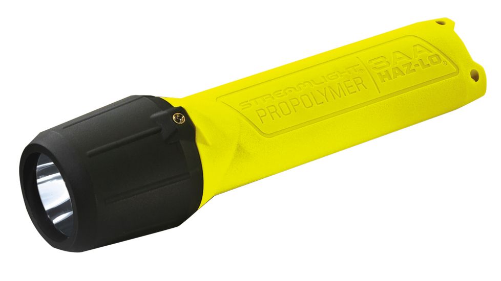 Streamlight 3Aa Propolymer Flashlight, Inmetro Rated, 120 Lumen White Led, 3 X Aa Battery, Blister Pack, Yellow, 68726
