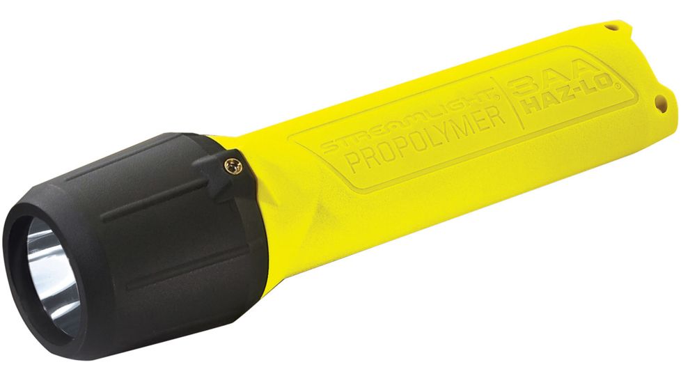 Streamlight 3Aa Propolymer Flashlight, Inmetro Rated, 120 Lumen White Led, 3 X Aa Battery, Blister Pack, Yellow, 68726