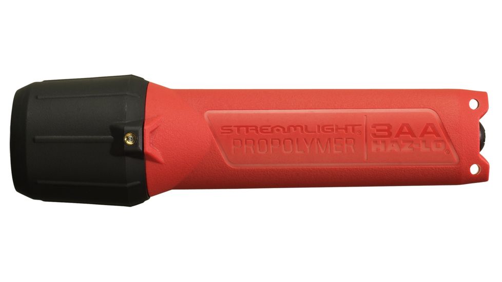Streamlight 3Aa Propolymer Haz-Lo 7 Led Flashlight, Atex Rated, 57 Lumen White Led, 3 X Aa Battery, Blister Pack, Orange, 68772