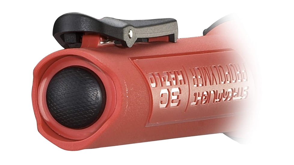 Streamlight 3C Propolymer Haz-Lo Flashlight, Inmetro Rated, 120 Lumen White Led, Uses 3 X C Batteries, Orange, 33825