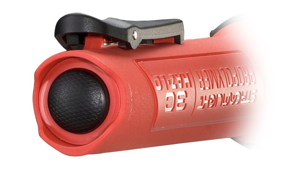 Streamlight 3C Propolymer Haz-Lo Flashlight, Inmetro Rated, 120 Lumen White Led, Uses 3 X C Batteries, Orange, 33825
