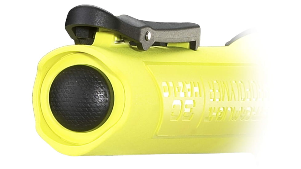 Streamlight 3C Propolymer Haz-Lo Flashlight, Inmetro Rated, 120 Lumen White Led, Uses 3 X C Batteries, Yellow, 33824