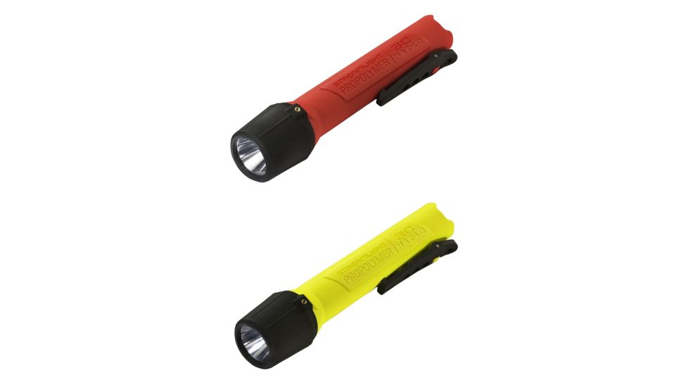 Streamlight 3C Propolymer Haz-Lo Flashlight, Orange, Yellow