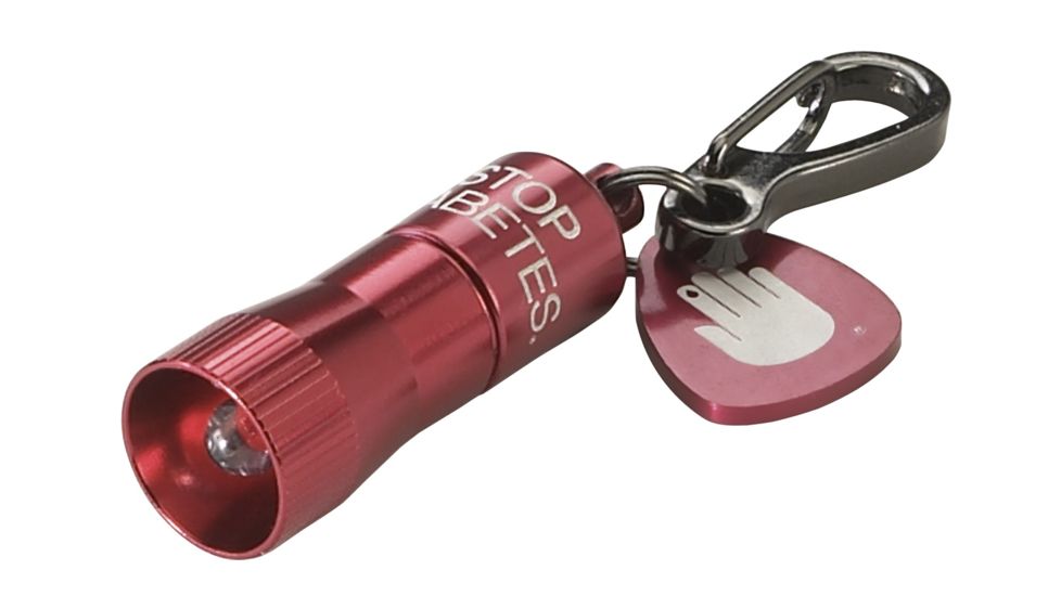 Streamlight American Diabetes Association Red Nano Keychain Flashlight,10 Lumens 73008