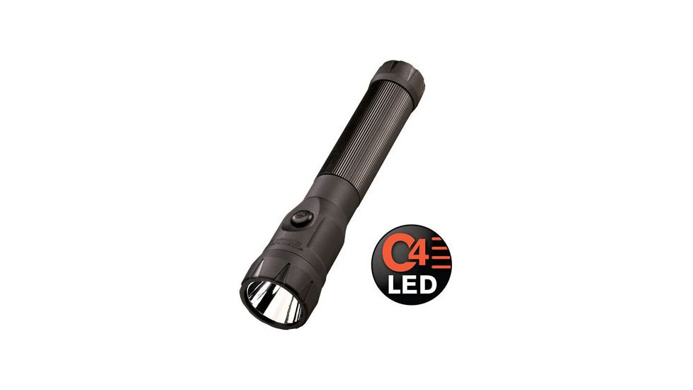Streamlight Polystinger Rechargeable LED Flashlight, Black, Light Only, 76110