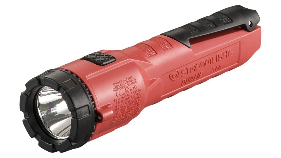 Streamlight Dualie 3Aa Flashlight, Atex Rated, 245 Lumen Spot/Flood Led, 3 X Aa Battery, Clam Pack, Orange, 68755