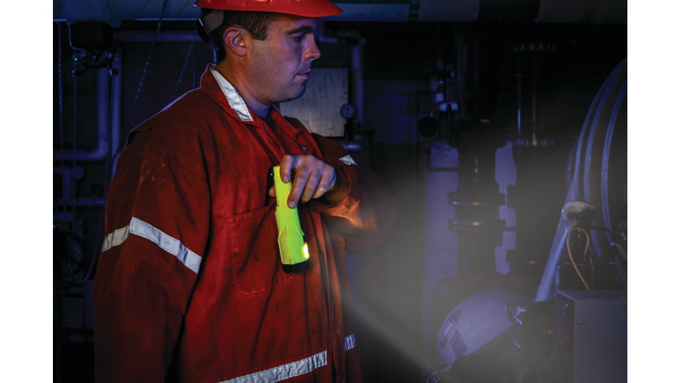 Streamlight Dualie 3Aa Flashlight, Atex Rated, 245 Lumen Spot/Flood Led, 3 X Aa Battery, Clam Pack, Yellow, 68754