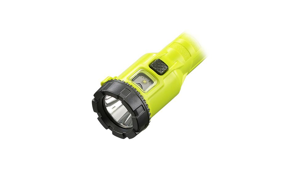 Streamlight Dualie 3AA with Alkaline Batteries, Magnetic Clip and Lanyard, Box, Yellow, 68782