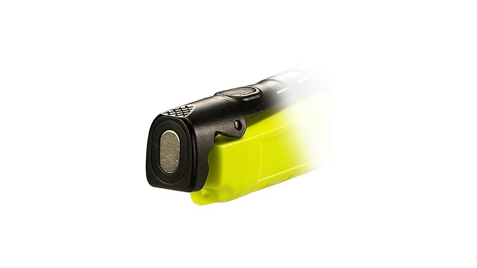 Streamlight Dualie 3AA with Alkaline Batteries, Magnetic Clip and Lanyard, Box, Yellow, 68782