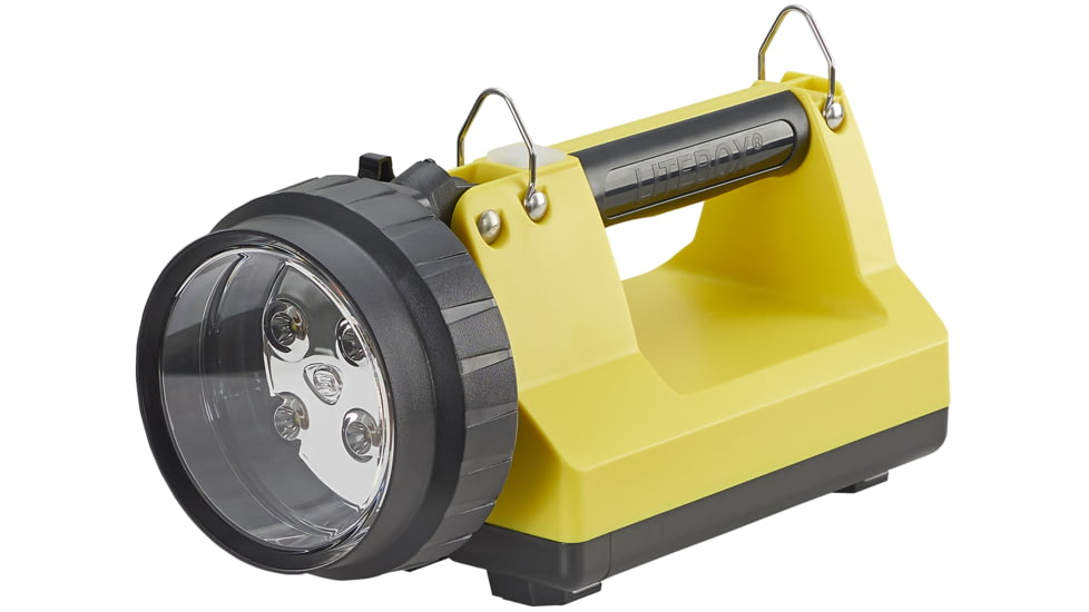 Streamlight E-Flood LiteBox 1,500 Lumen Rechargeable Lantern, without Charger, Yellow, 45826