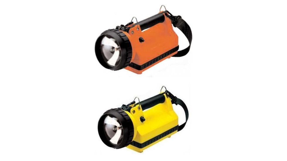 Streamlight Firebox Rechargeable Lanterns / Fire Fighter Lantern Flashlights, Orange, Yellow