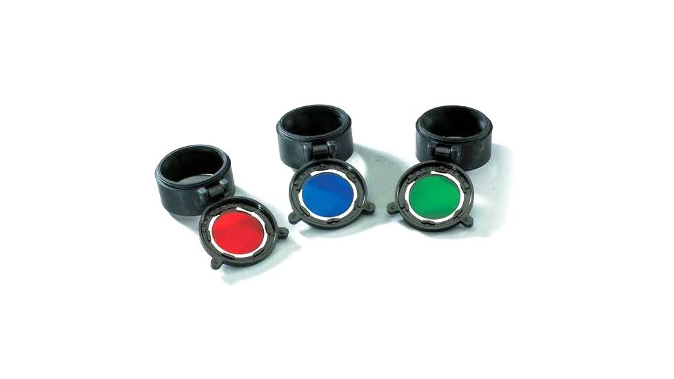 Streamlight Flashlight Flip Up Lens for Stinger, Stinger XT, PolyStinger and TL-3 Flashlights, Blue, Green, Red