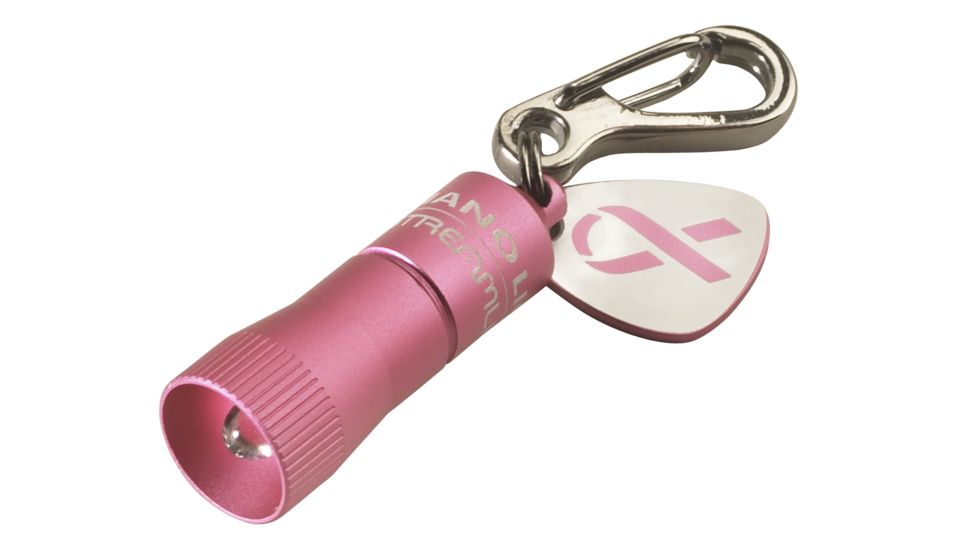 Streamlight Nano Mini Flashlight, Gift Pack, Supports Breast Cancer Research Foundation, Pink, 73011