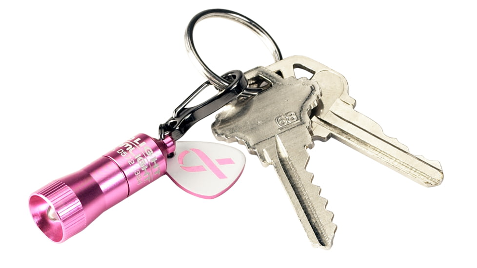Streamlight Nano Mini Flashlight, Gift Pack, Supports Breast Cancer Research Foundation, Pink, 73011