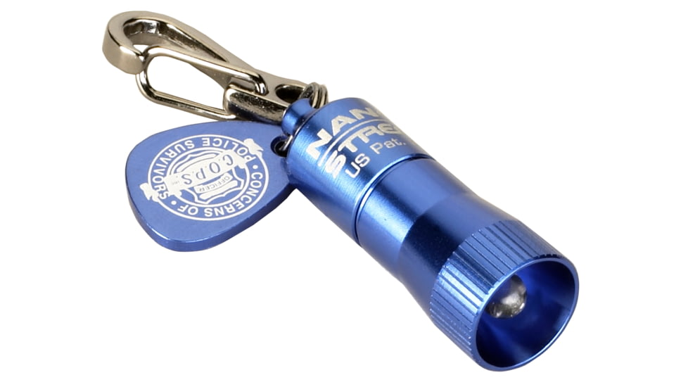 Streamlight Nano Mini Flashlight, Gift Pack, Supports Concerns Of Police Survivors, Black, 73010