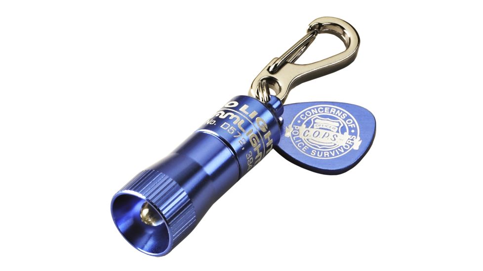 Streamlight Nano Mini Flashlight, Gift Pack, Supports Concerns Of Police Survivors, Black, 73010