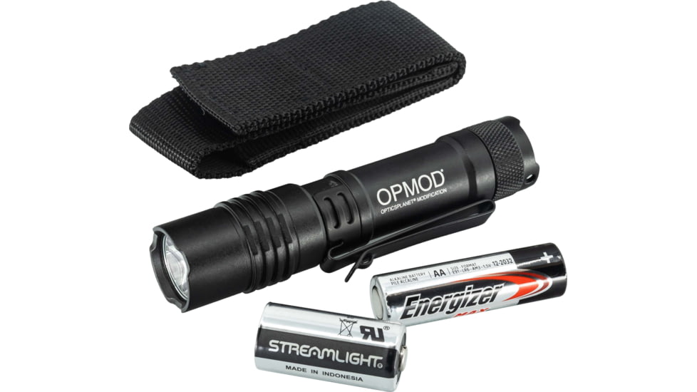 Streamlight OPMOD PROTAC 1L LED Flashlight, -1AA Ultra-Compact, White, 350 Lumens, Black, 88061OPMOD