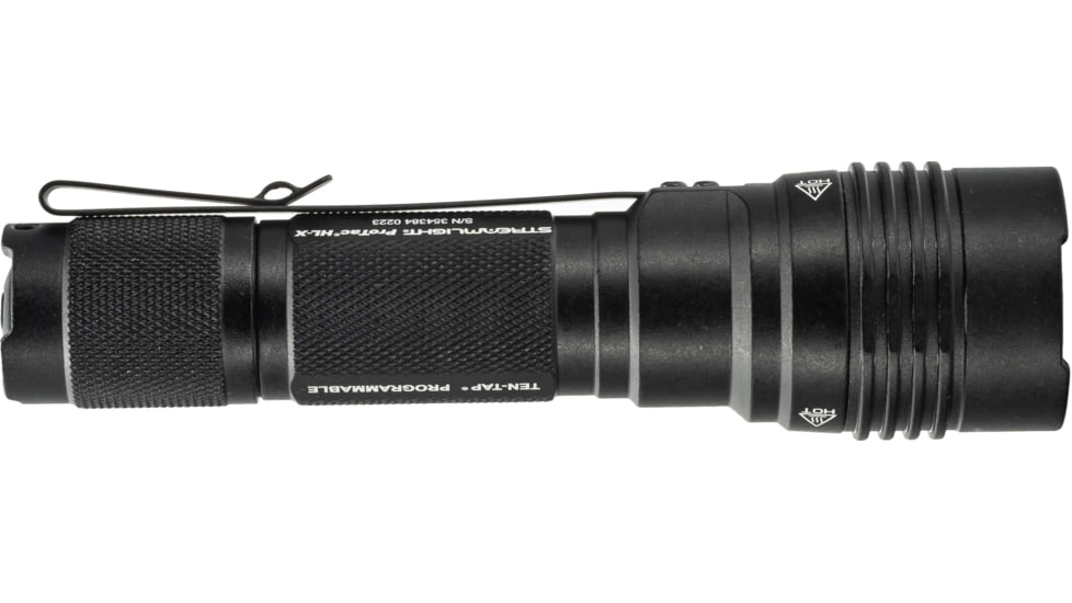 Streamlight OPMOD ProTac HL LED Flashlight w/Holster, CR123A, 1000 Lumens, Black, 88065OPMOD