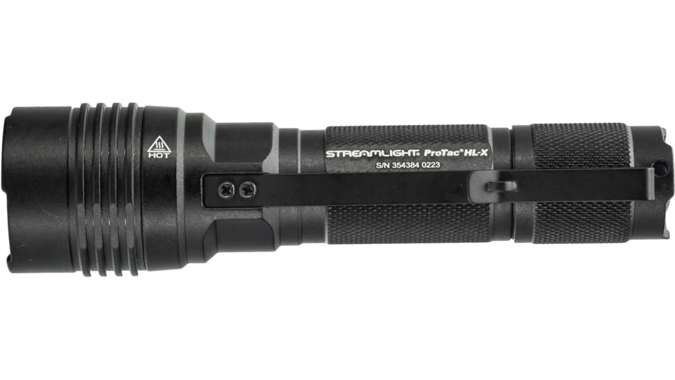 Streamlight OPMOD ProTac HL LED Flashlight w/Holster, CR123A, 1000 Lumens, Black, 88065OPMOD