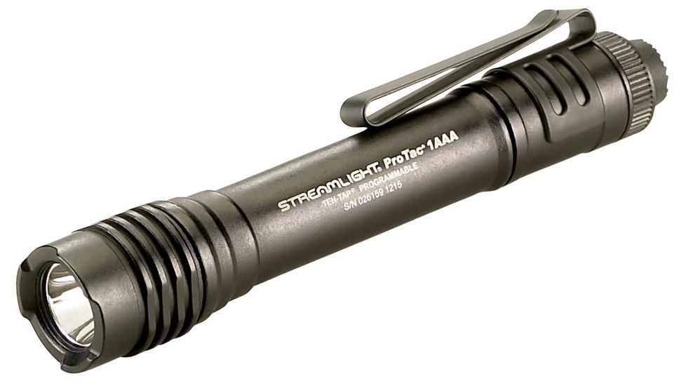 Streamlight ProTac 1AAA Compact Tactical Flashlight - 115 Lumens, Black 88049