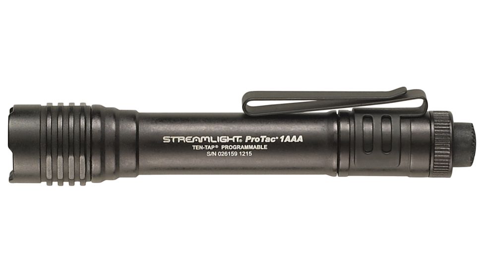 Streamlight ProTac 1AAA Compact Tactical Flashlight - 115 Lumens, Black 88049