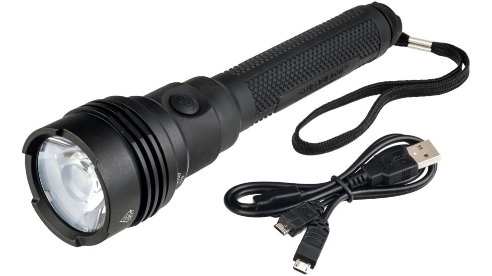 Streamlight ProTac HL 5-X 3500 Lumens Flashlight, w/Two SL-B26 Battery Pack, USB Cord, Wrist Lanyard, Box, 88081